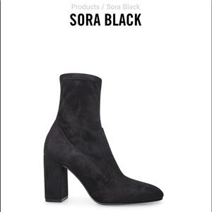 Steve Madden Black Booties